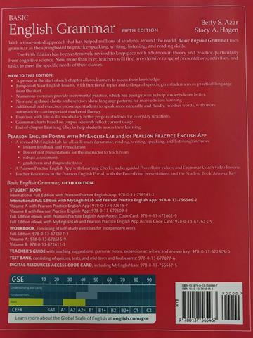 Basic English Grammar Student Book with My EnglishLab Access Code