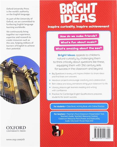 Bright Ideas Level 3 Class Book with app and Activity Book with Online Practice