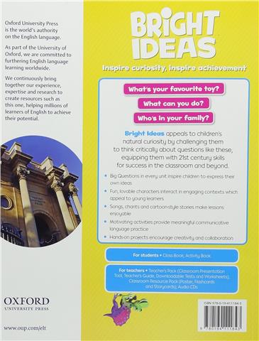 Bright Ideas Starter Class Book with app and Activity Book with Online Practice