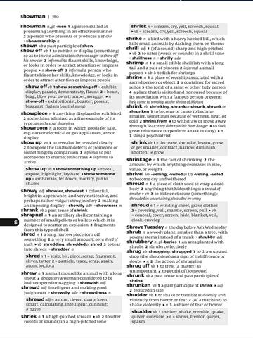 Collins English Dictionary and Thesaurus Paperback Edition: All-in-One Support for Everyday Use