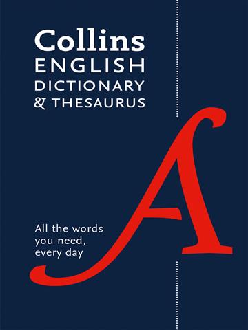 Collins English Dictionary and Thesaurus Paperback Edition: All-in-One Support for Everyday Use