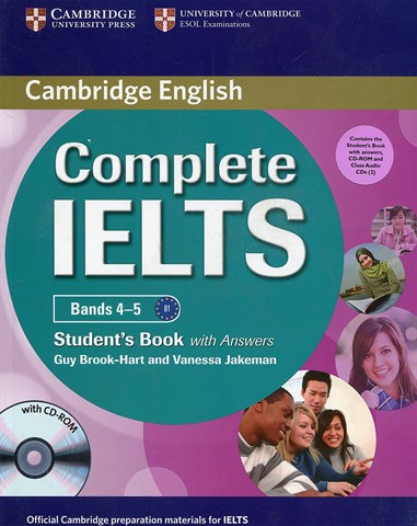 Complete IELTS Bands 4-5 Students Book, Workbook and CD