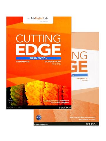 Cutting Edge Intermediate Students Book + Workbook with DVD and MyEnglishLab