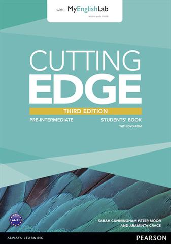 Cutting Edge Pre-Intermediate Students Book + Workbook with DVD and MyEnglishLab