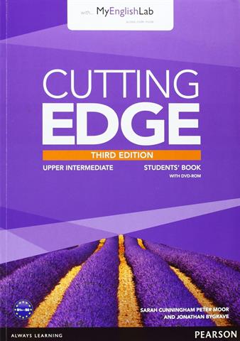 Cutting Edge Upper-Intermediate Students Book + Workbook with DVD and MyEnglishLab