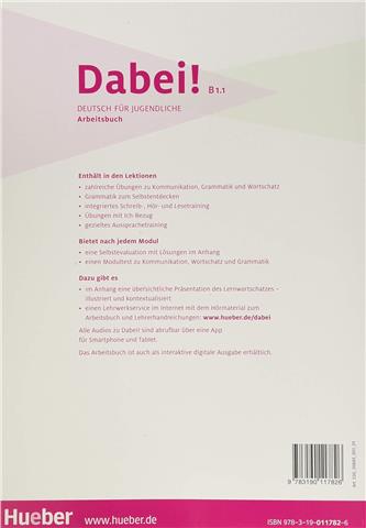 Dabei! B1.1:Kursbuch und Arbeitsbuch mit AR