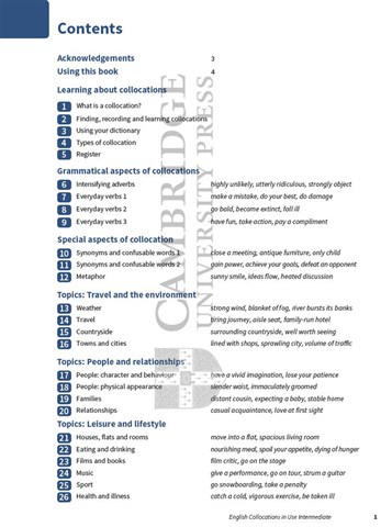 English Collocation in Use Intermediate Book with Answers 