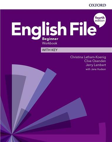 English File Beginner Students Book with Online Practice + Workbook without Key 