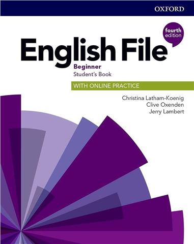English File Beginner Students Book with Online Practice + Workbook without Key 