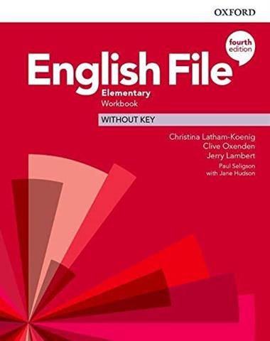English File Elementary Students Book with Online Practice + Workbook without Key 