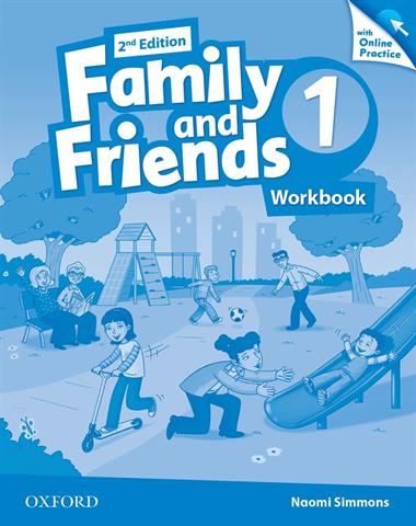 Family and Friends Level 1 Class Book + Workbook with Online Practice