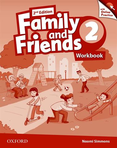 Family and Friends Level 2 Class Book + Workbook with Online Practice