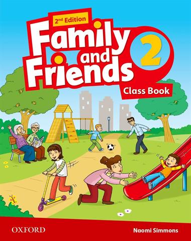 Family and Friends Level 2 Class Book + Workbook with Online Practice
