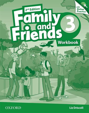 Family and Friends Level 3 Class Book + Workbook with Online Practice