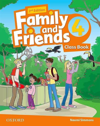 Family and Friends Level 4 Class Book + Workbook with Online Practice
