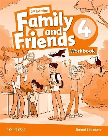 Family and Friends Level 4 Class Book + Workbook with Online Practice