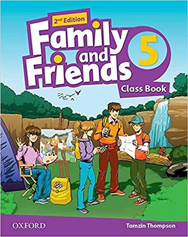 Family and Friends Level 5 Class Book + Workbook with Online Practice
