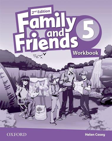 Family and Friends Level 5 Class Book + Workbook with Online Practice
