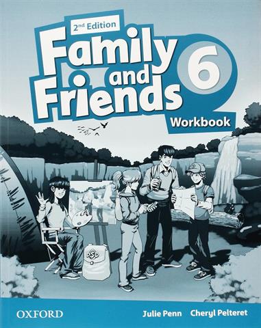 Family and Friends Level 6 Class Book + Workbook with Online Practice