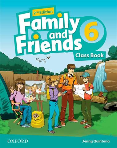 Family and Friends Level 6 Class Book + Workbook with Online Practice