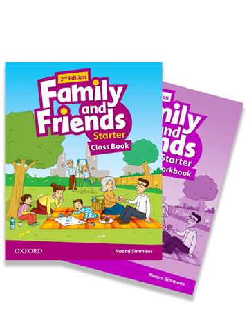 Family and Friends Level Starter Class Book + Workbook with Online Practice