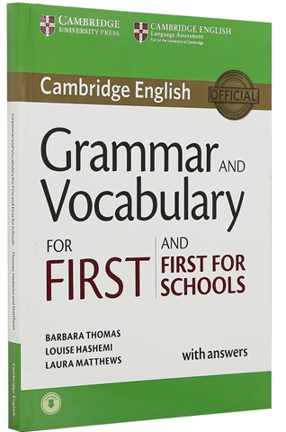 Grammar and Vocabulary for  First and First for Schools Book with Answers and Audio