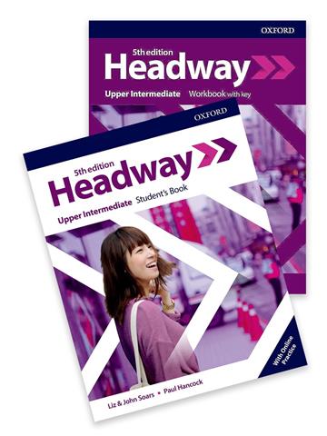 Headway Upper-Intermediate Students Book with Online Practice + Workbook without Key (5.Edition)