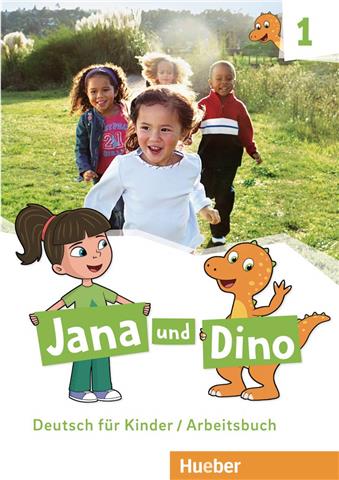 Jana und Dino 1: Kursbuch + Arbeitsbuch Deutsch für Kinder.Deutsch als Fremdsprache