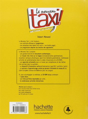 Le nouveau taxi! 3 Livre de leleve + Cahier dexercices