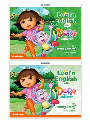 Learn English with Dora the Explorer: Level 3: Student Book and Activity Book 