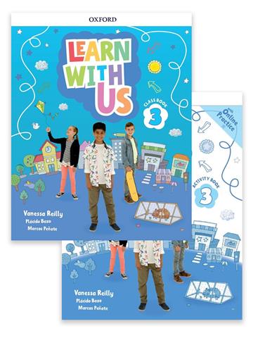 Learn With Us: Level 3: Class Book and Activity Book with Online Practice