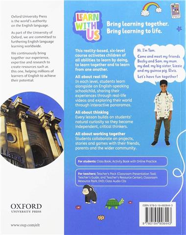 Learn With Us: Level 3: Class Book and Activity Book with Online Practice