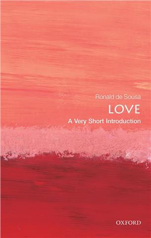 Love, Ronald de Sousa (A Very Short Introduction)