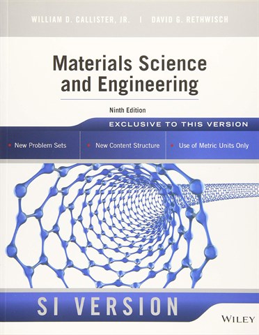 Materials Science & Engineering  9th Edition