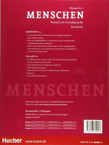 Menschen A1.1 Kursbuch + Arbeitsbuch mit Audio-CD
