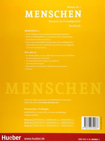 Menschen B1.1 Kursbuch + Arbeitsbuch mit Audio-CD