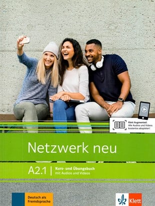 Netzwerk neu A2.1 Kurs- und Übungsbuch mit Audios