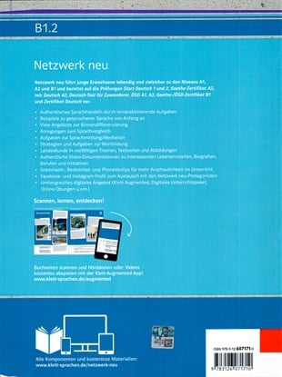 Netzwerk neu B1.2 Kurs- und Übungsbuch mit Audios