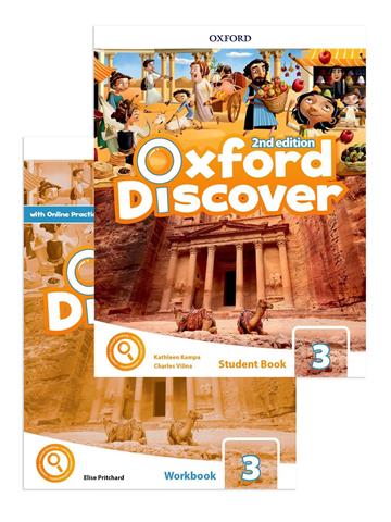 Oxford Discover Level 3 Student Book and Workbook with Online Practice