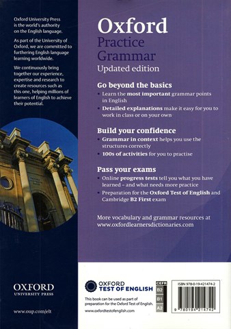Oxford Practice Grammar Intermediate with Answers