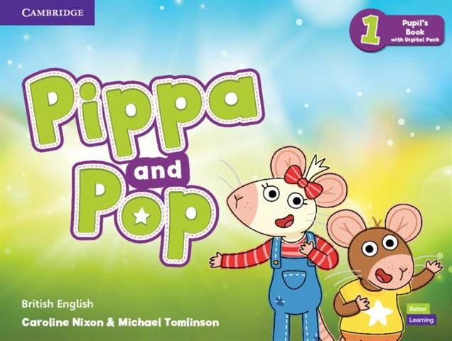 Pippa and Pop Level 1 Pupils Book with Digital Pack + Activity Book + Letters and Numbers Workbook