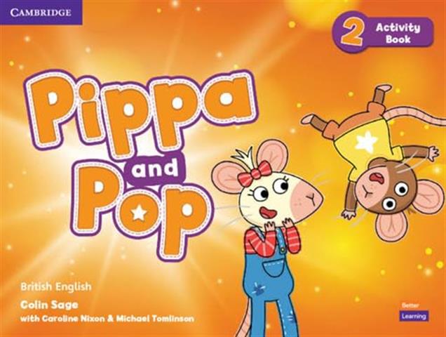 Pippa and Pop Level 2 Pupils Book with Digital Pack + Activity Book + Letters and Numbers Workbook