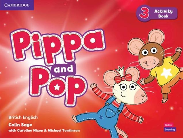 Pippa and Pop Level 3 Pupils Book with Digital Pack + Activity Book + Letters and Numbers Workbook