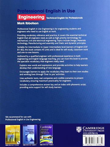 Professional English in Use Engineering 