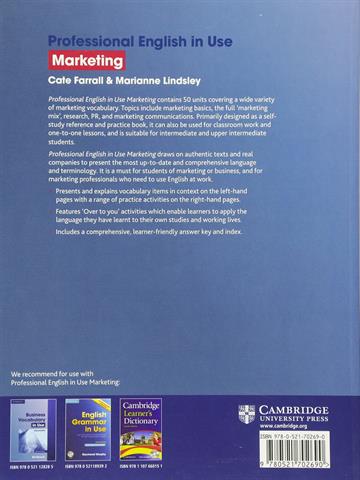 Professional English in Use Marketing