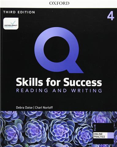 Q Skills for Success (3rd Edition). Reading and Writing 4. Students Book with IQ Online Practice