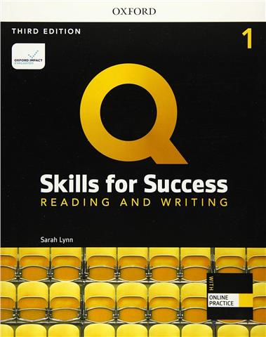 Q Skills for Success (3rd Edition). Reading and Writing 1. Students Book with IQ Online Practice