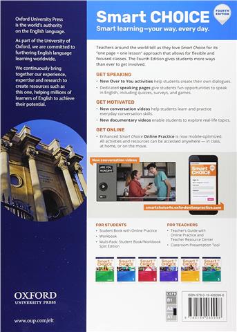 Smart Choice Level 1: Student Book with Online Practice and Workbook