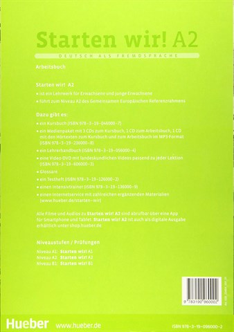 Starten Wir A2 Kursbuch + Arbeitsbuch + DVD