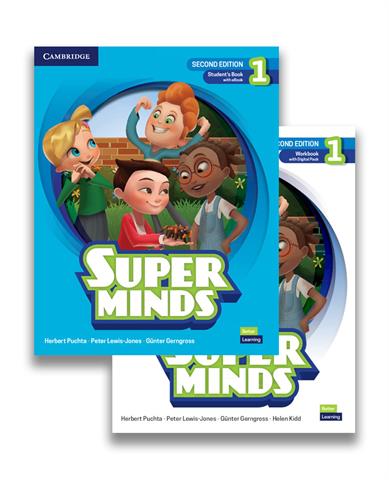 Super Minds 1 Students Book with e-Book and Workbook with Digital Pack (2nd Edition)